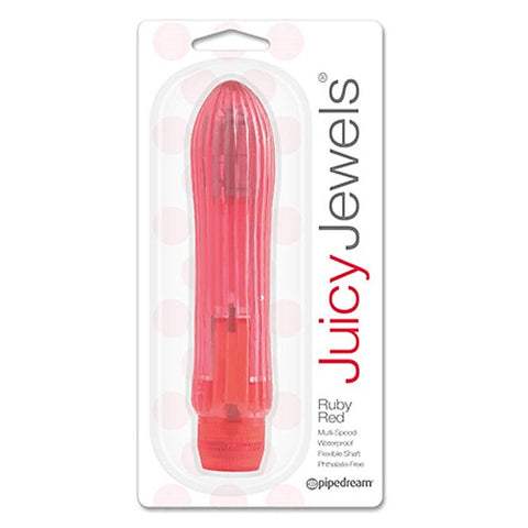 Juicy Jewels Ruby Red Bullet Vibrator by Pipedream - Waterproof Vibrators