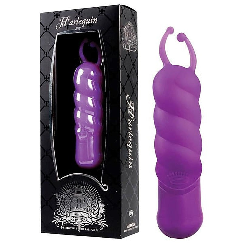 TOUCHE Harlequin Vibrator by Shots Toys - Clit Ticklers and Pulsators