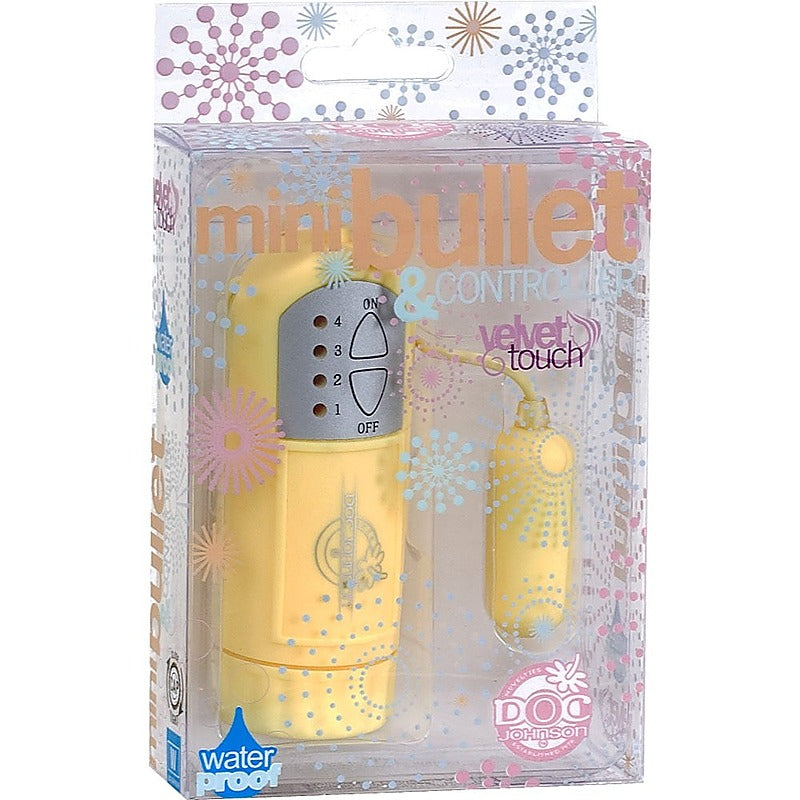 Mini Bullet Vibrator and Controller by Doc Johnson - Mini & Slim Vibrators