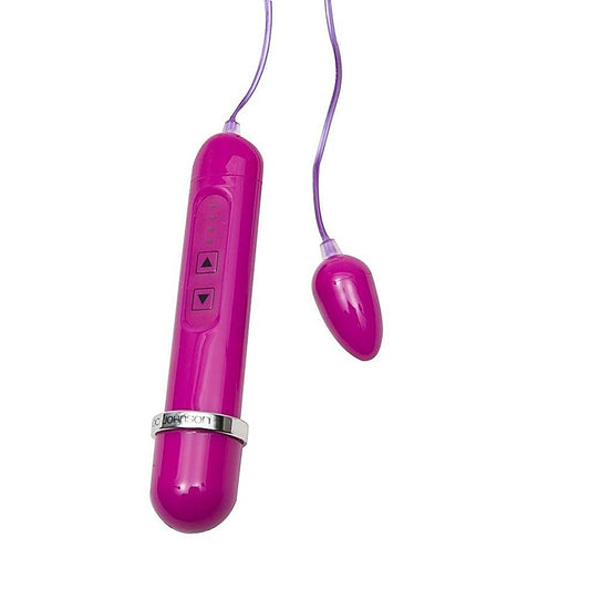 Tear Drop Bullet Vibrator and Controller by Doc Johnson - Personal Massagers