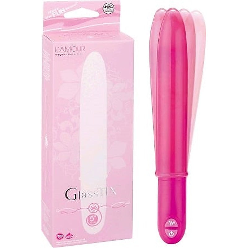 GlassTIX L'Amour Vibrator by NANMA - Glass Sex Toys