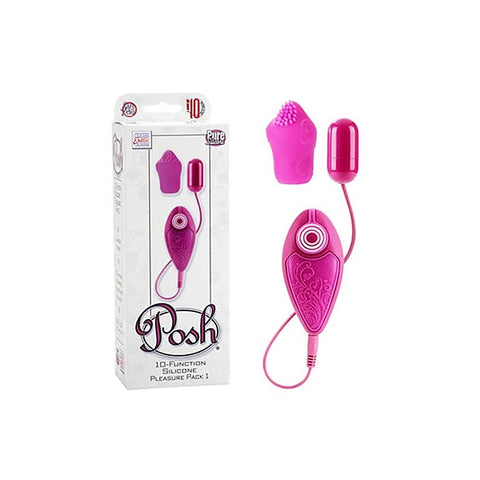 Posh 10 Function Silicone Pleasure Pack - Love Eggs and Kegel Exercisers