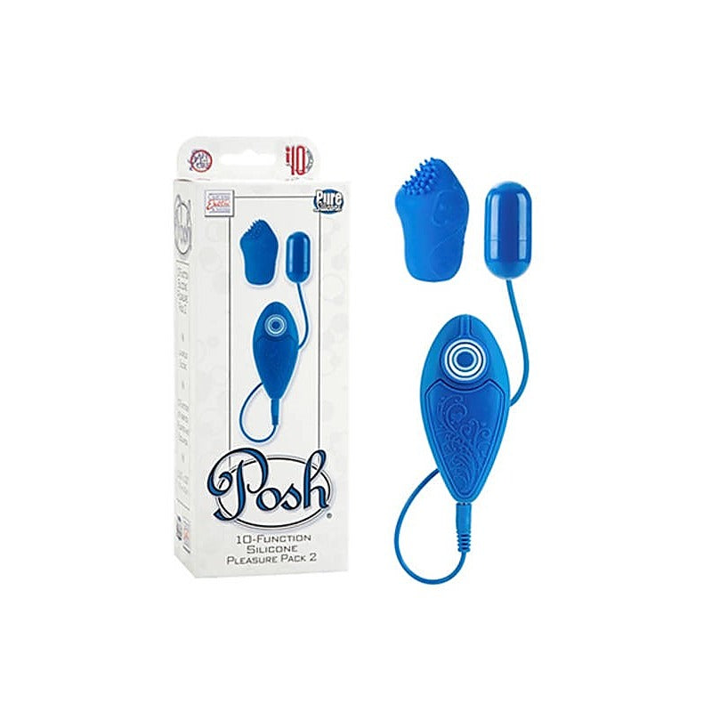 Posh 10 Function Silicone Pleasure Pack 2 - Love Eggs and Kegel Exercisers