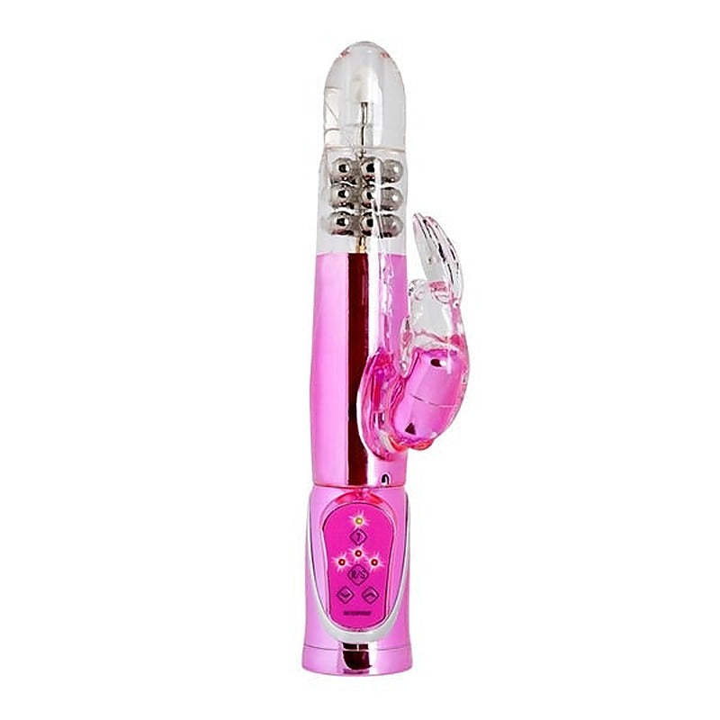 California Exotics Enchanted Thrusting Bunny Rabbit Massager Dual - Rabbit Vibrators