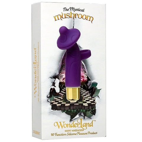 The Mystical Mushroom Mini Massager by Doc Johnson - Clit Ticklers and Pulsators