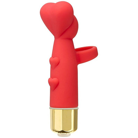 Wonderland The Heavenly Hart Mini Massager by Doc Johnson - Finger and Tongue Vibrators