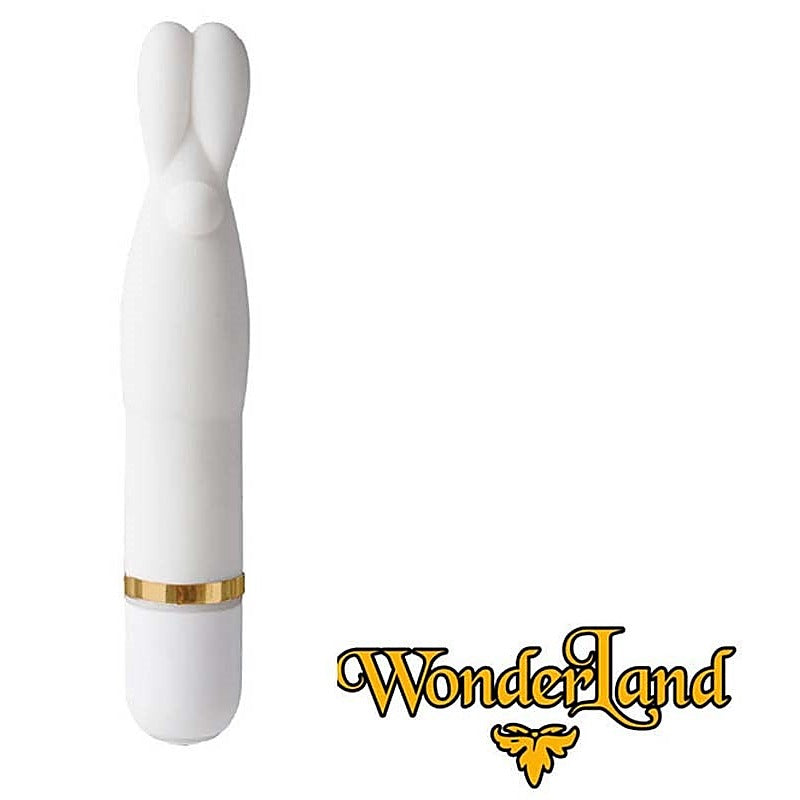 The White Wabbit Silicone Massager by Doc Johnson - Rabbit Vibrators