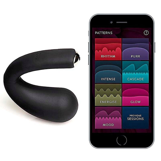 Dua Black Dual Motor Rabbit Vibrator by Je Joue - Luxury Sex Toys