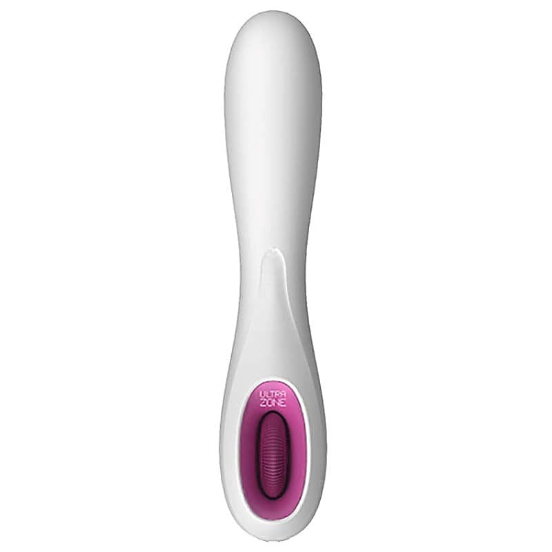 Topco UltraZone Tundra Rose Silicone Rechargeable Vibrator - G-Spot Vibrators