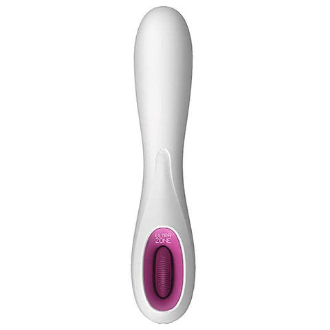 Topco UltraZone Tundra Rose Silicone Rechargeable Vibrator - G-Spot Vibrators