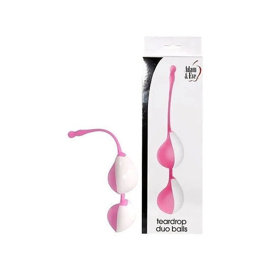 Teardrop Duo Balls by Adam & Eve - Butt Plugs
