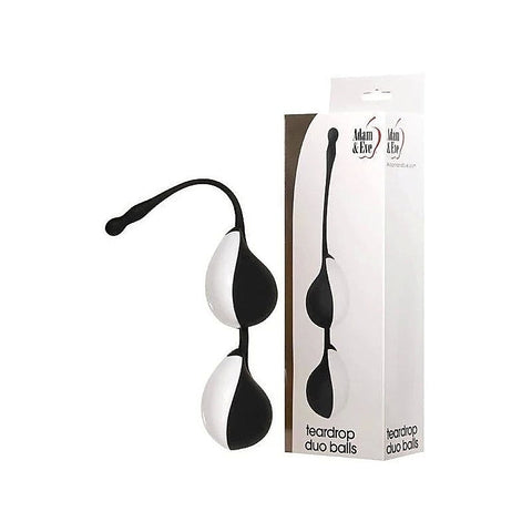 Premium Teardrop Duo Balls by Adam & Eve - Butt Plugs