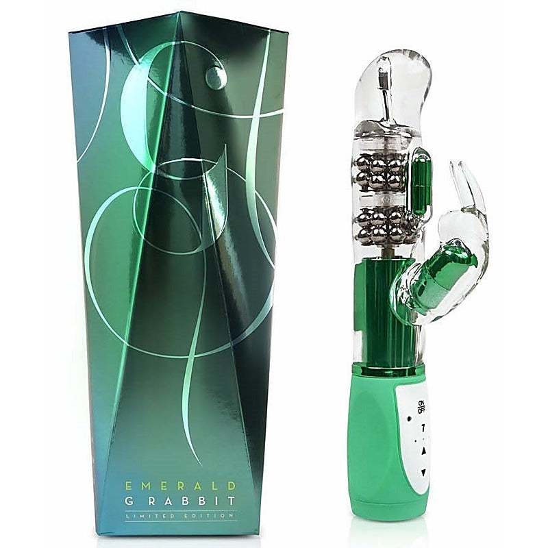 Luxe Emerald G Rabbit by Blush Novelties - Rabbit Vibrators