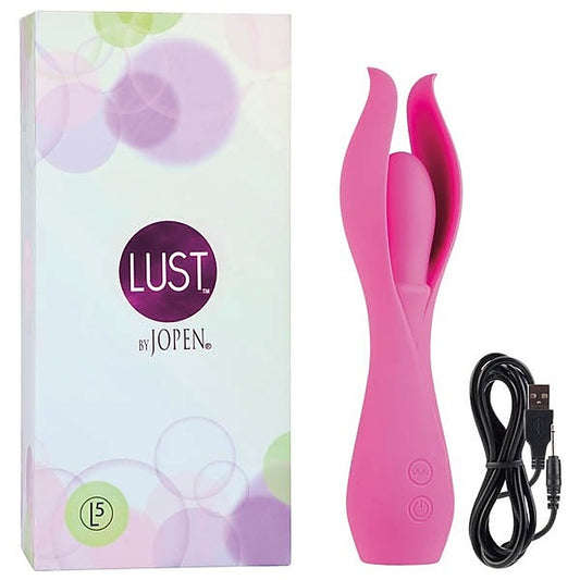 Lust L5 Pink Rechargeable Silicone Wand by Jopen - Luxury Sex Toys