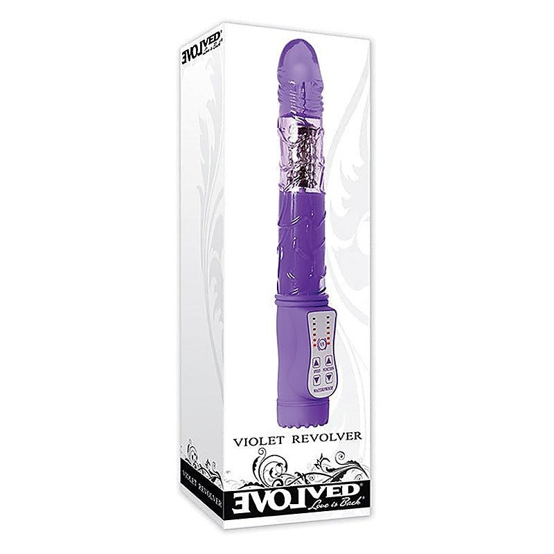 Professional-Grade Violet Revolver by Evolved - G-Spot Vibrators