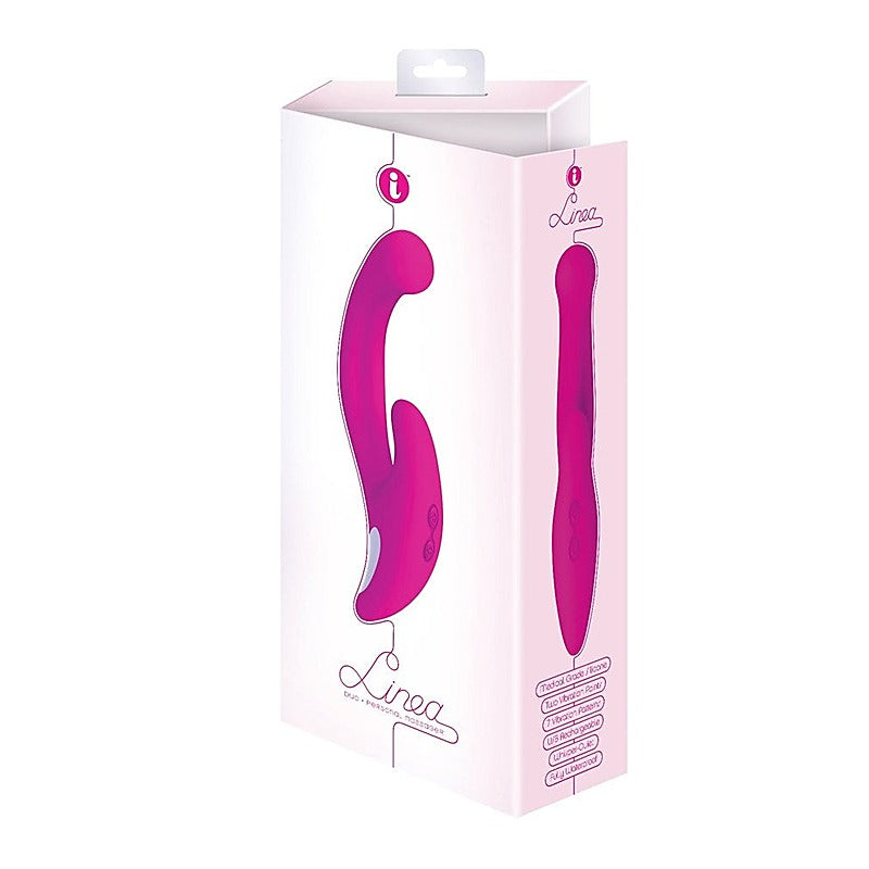Linea Duo Rechargeable by Icon Brands - Clit Ticklers and Pulsators