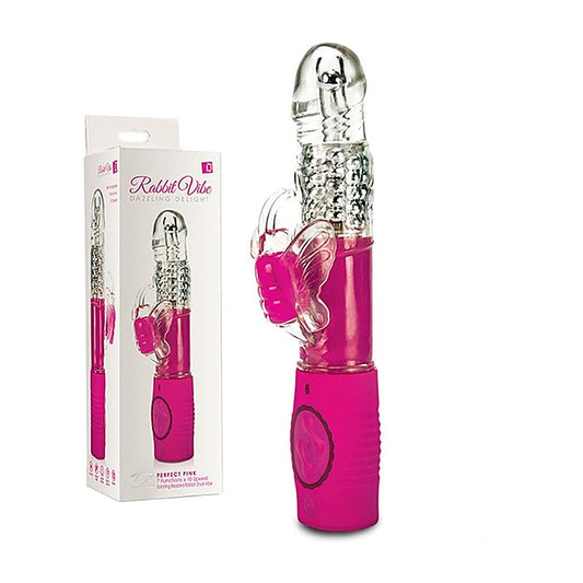 Dazzling Delight Rechargeable Rabbit Vibrator by Topco - Rabbit Vibrators