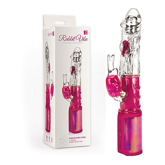 Clear Insight Rabbit Vibrator by Topco - Rabbit Vibrators