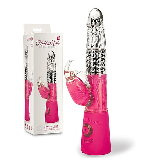 Circle Of Light Dual Motor Rabbit Vibrator by Topco - Rabbit Vibrators