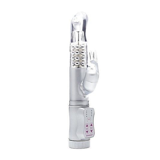 Rabbit Deluxe Silver by Shots Toys - Rabbit Vibrators