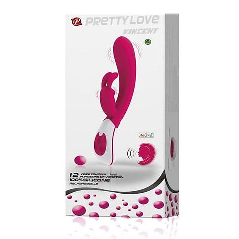 Vincent Voice Controlled Silicone Rabbit by Baile - Rabbit Vibrators
