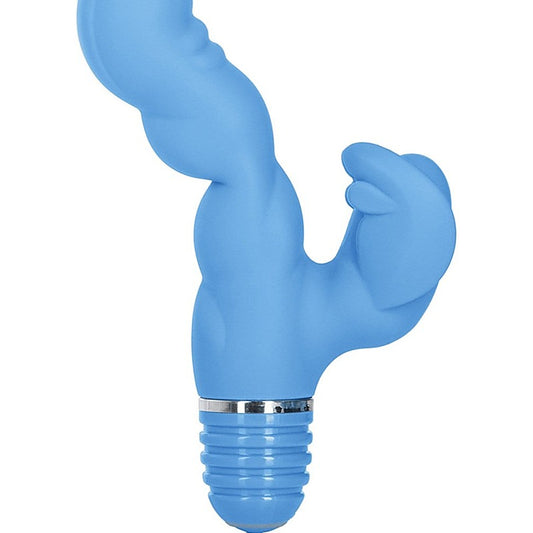 Silicone Bendies Fluttering G Vibrator by CalExotics - Rabbit Vibrators