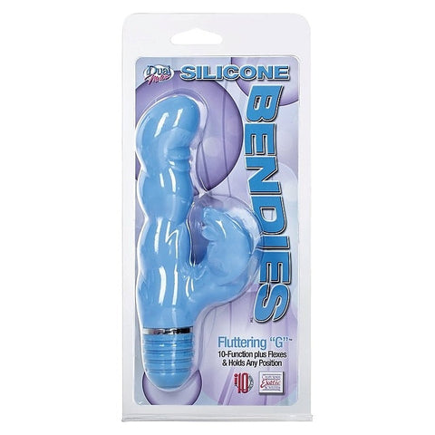 Silicone Bendies Fluttering G by California Exotics - Rabbit Vibrators