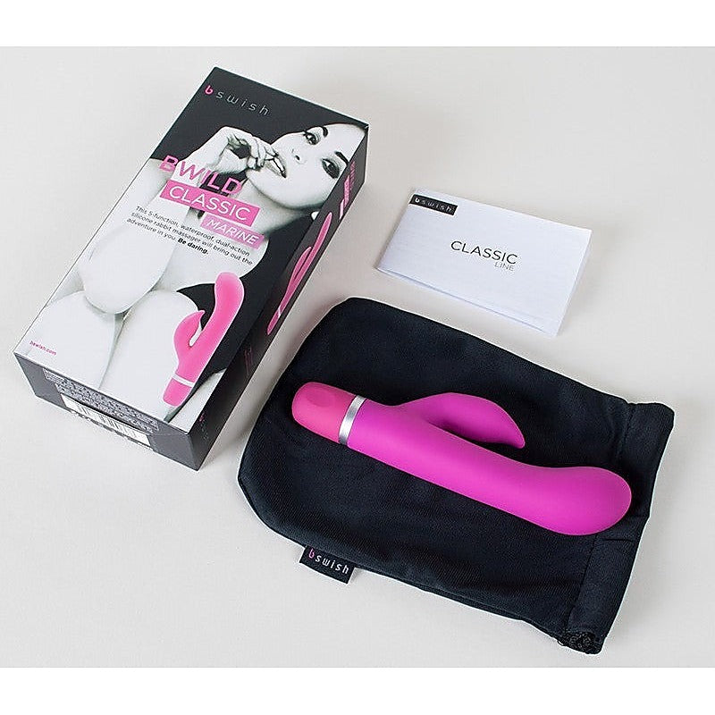 B Swish BWILD Classic Marine Dual Motor Waterproof Vibrator - Personal Massagers