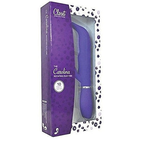 Closet Collection The Carolina Rotating Duo Massager Dual Motor Vibrator - Rabbit Vibrators