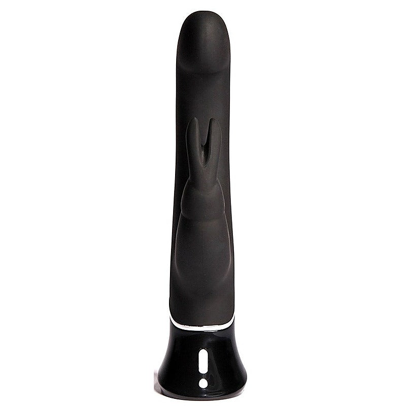 Greedy Girl G-Spot Rechargeable Rabbit Vibrator - Clit Ticklers and Pulsators