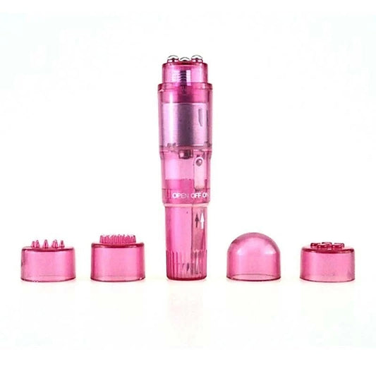 Pocket Pleasure Vibrator and Attachments by BDStyle - G-Spot Vibrators