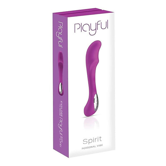 Playful Spirit Silicone Rechargeable G-Spot Vibrator - G-Spot Vibrators