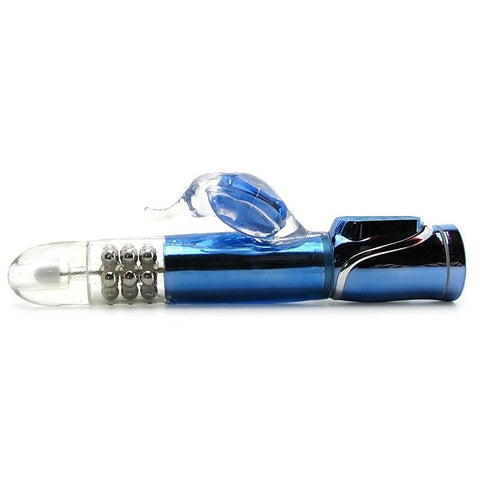 California Exotics Enchanted Thrusting Elle Rabbit Vibrator Dual Motor - Rabbit Vibrators