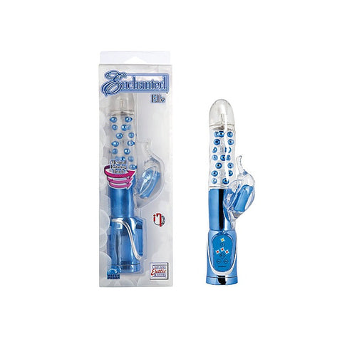California Exotics Enchanted Elle Rabbit Vibrator with Rotating Beads - Rabbit Vibrators