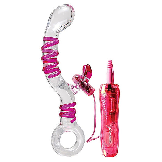 Icicles No 16 Glass Rabbit Vibrator by Pipedream - Rabbit Vibrators