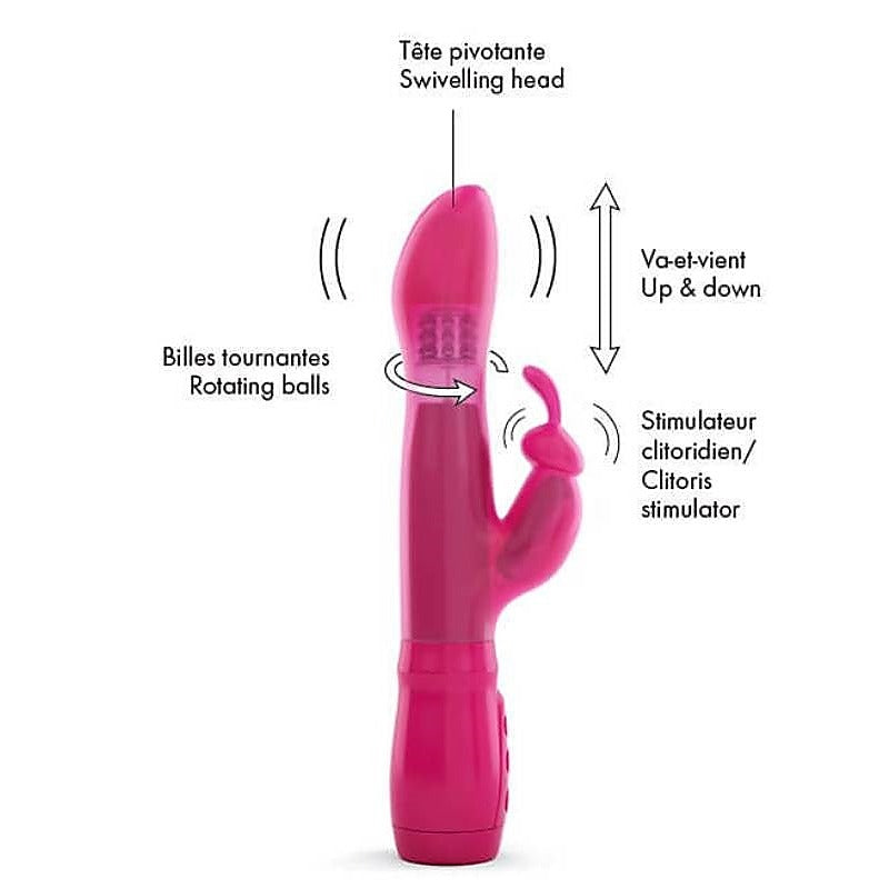 Marc Dorcel Toys Luxury Collection Furious Rabbit Triple Stimulator - Rabbit Vibrators