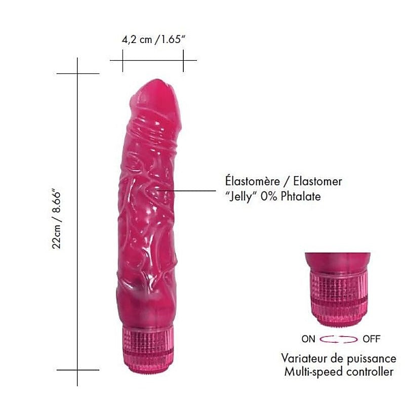 Marc Dorcel Toys Luxury Collection Jelly Boy Realistic Dildo - G-Spot Vibrators