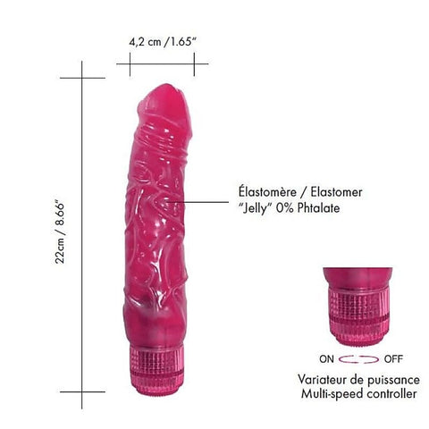Marc Dorcel Toys Luxury Collection Jelly Boy Realistic Dildo - G-Spot Vibrators