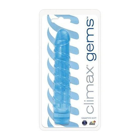 Climax Gems Sapphire Swirl by Topco - G-Spot Vibrators
