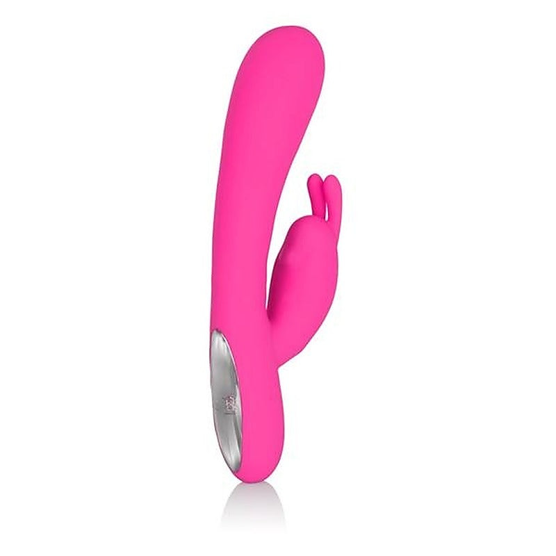 California Exotics Embrace Massaging G Rabbit Vibrator Pink Dual Motor - Rabbit Vibrators