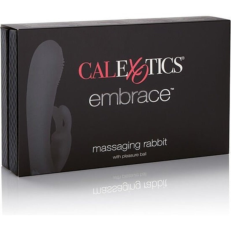 California Exotics Embrace Massaging G Rabbit Vibrator Pink Dual Motor - Rabbit Vibrators