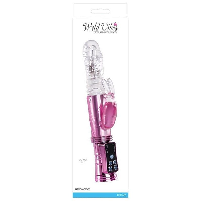 Wyld Vibes Bunny Pink by NS Novelties - Rabbit Vibrators