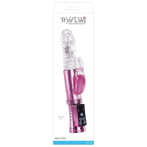 Wyld Vibes Bunny Pink by NS Novelties - Rabbit Vibrators