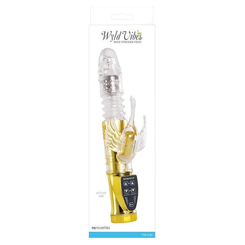 Wyld Vibes Swan Gold by NS Novelties - Rabbit Vibrators