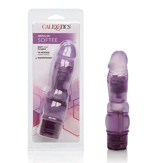 Impulse 10 Function Softee Satin Vibrating Dong - G-Spot Vibrators