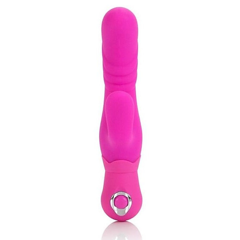 Posh Silicone Thumper G Pink by California Exotics - Rabbit Vibrators