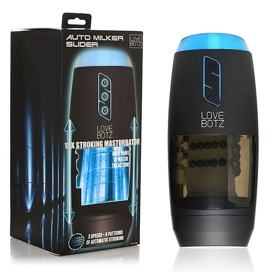 LoveBotz The Milker Slider 18X Stroking Masturbator - Masturbators and Strokers