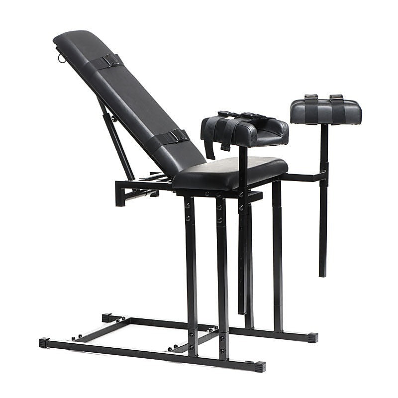 Master Series Extreme Obedience Chair by XR Brands - Sex Furniture
