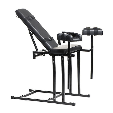 Master Series Extreme Obedience Chair by XR Brands - Sex Furniture