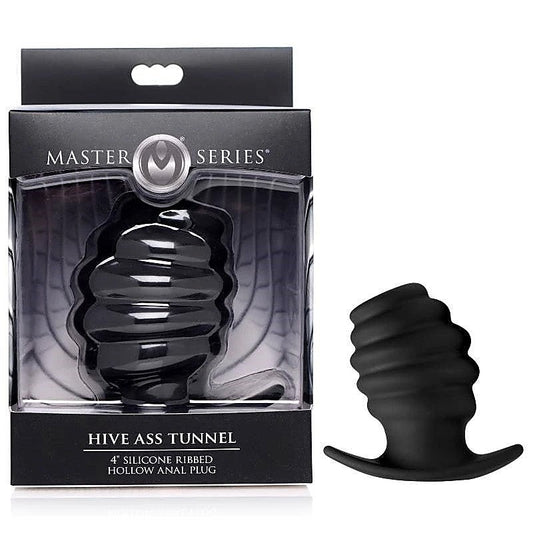 Hive Ribbed Anal Plug by XR Brands - Butt Plugs